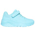 Sneakers azzurre da bambina con soletta Memory Foam Skechers Uno Lite, Brand, SKU s342000201, Immagine 0